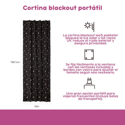 Cortina Blackout Portátil